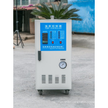 Oil heating mold temperature controller for injection molding machine